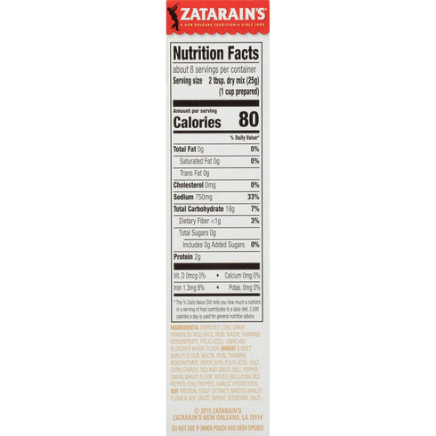 7 Oz Zatarain's Gumbo Rice Mix