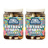 Germack - Birthday Party Snack Mix - Confetti Yogurt Pretzels, Yogurt Raisins,