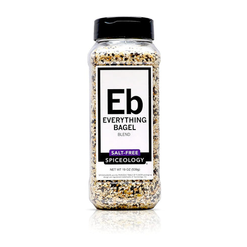 Spiceology - Everything Bagel Seasoning (Salt-Free) - All-Purpose Spice Blend with Garlic,