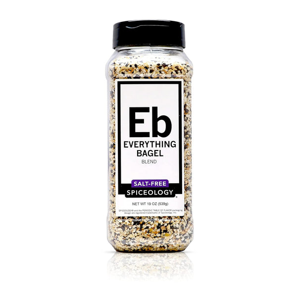 Spiceology - Everything Bagel Seasoning (Salt-Free) - All-Purpose Spice Blend with Garlic,