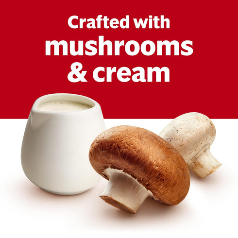 10.5 oz (8 Pack) Campbell's Condensed Cream of Mushroom Soup, Can