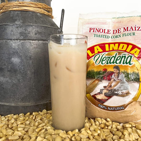 100 La India Verdena | Pinole de Maiz | Toasted Corn Flour | Natural