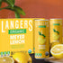 12 Oz (Pack 8) Langers Organic Flavored Sparkling Water, Meyer Lemon, Fl