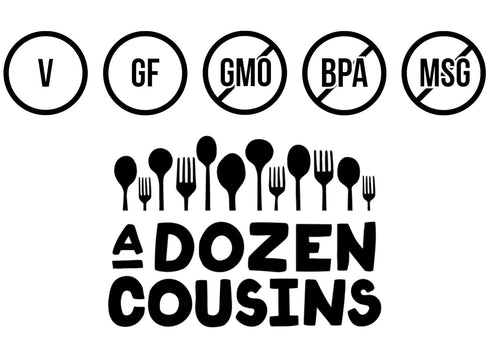 Dozen A Cousins Meals Ready to Eat, Vegan and Non-GMO Seasoned Beans Made with Avocado Oil (Trini Chickpea Curry
