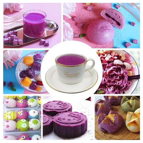 UpBots 17.6oz. Purple sweet potato powder Dark purple food coloring, purple sweet potato extract powder used in baking