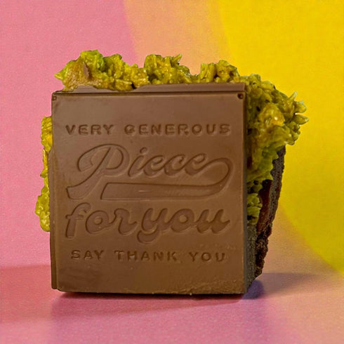 7.78oz/223g Chocbox Viral Ready to Eat Dubai Chocolate Bar Milk Chocolate, Crunchy Kataifi, Pistachio Cream & Tahini