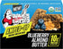 4 4 (1 Pack Dave's Killer Bread Blueberry Almond Butter Amped-Up Protein Bars CT + Peanut Butter Chocolate Chunk