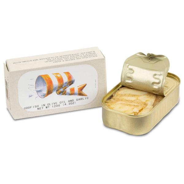 Codfish in Olive Oil and Garlic by Jose Gourmet, Wild Caught Portuguese