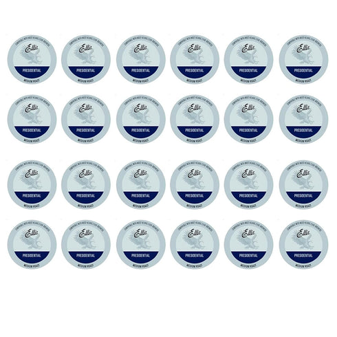 24 Ellis Coffee - Presidential - Light Roast - Single Serve Coffee Pods - Coffee Pods