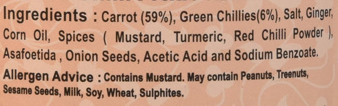 Surati 700 , Carrot Chilli Pickle, Grams(gm)