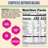 10 Somos Chipotle Refried Black Beans, Ounce