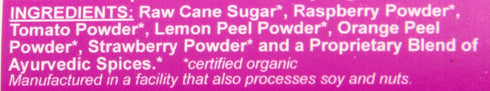 eSutras Organics 16 Sugar, Berry Limone, Ounce