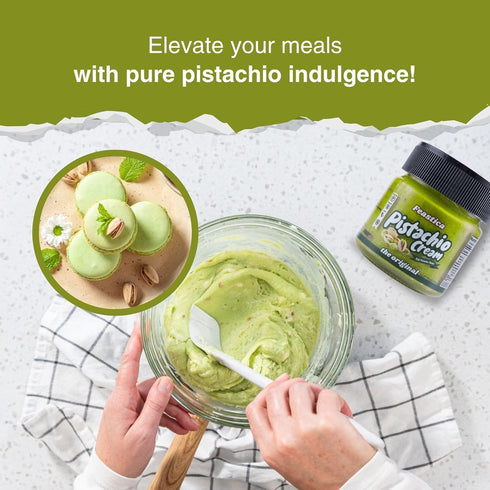 FEASTICA 70% (7 (Pack 1)) Pistachio Cream Original Pistachio Spread, Rich, Nutty, Gluten-Free, Vegan, No Palm Oil Ideal