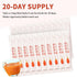 100% -15ml*20 Goji Berries Fruit Puree Raw Liquid Drink (Wolfberries Juice) pure juice Undiluted PCSNo Added Sugar