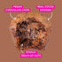 GoNanas Fudge Brownie Oat Flour Banana Bread Mix, Gluten Free Vegan Snack, 1pk