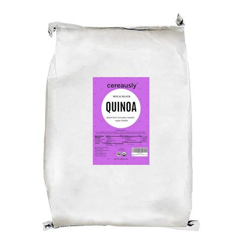 Cereausly Organic Black Quinoa Premium Royal Quinoa from Bolivia Kosher and Non-GMO Quinoa