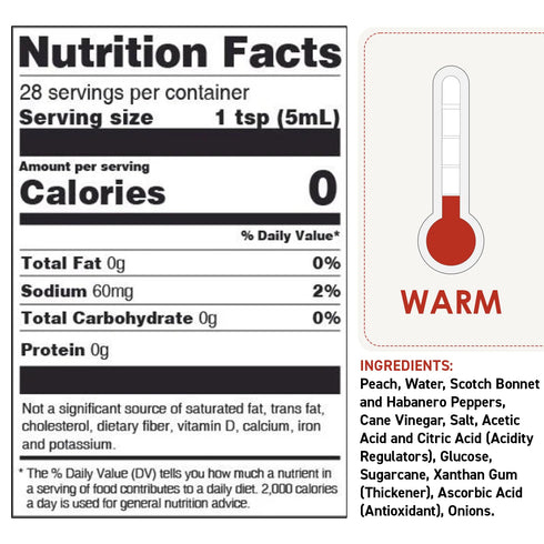 5oz (Pack 1) Dave's Gourmet Scotch Bonnet Hot Sauce - Warm to Very Warm Heat - Scotch Bonnet Pepper Sauce - Ideal