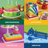 12 Set, 7.2 Oz, Bakery Crafts Premium Airbrush Food Coloring, Bottle Fl Edible Paint For Use With All Airbrush Kits