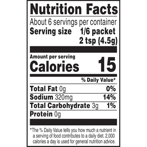 Taco Seasoning Mix, Ortega, 1 Ounce (Pack of 12)
