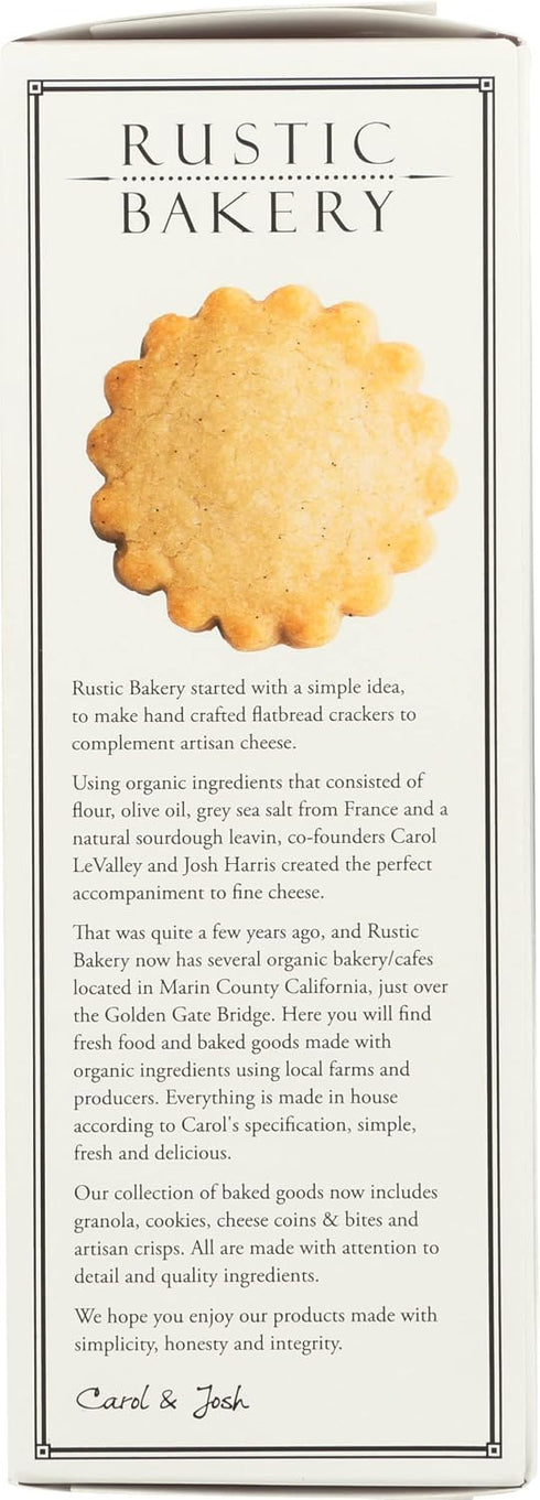 4 Rustic Bakery, Cookie Vanilla Shortbread, Ounce