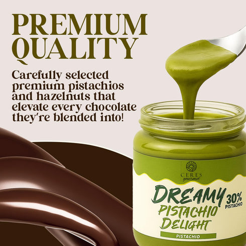 Set Ceres Gourmet Dubai Chocolate DIY Kit All-in-One Viral Dubai Brownie Creation with Browni Powder and Filling Fun