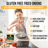 100% 16 oz Crispy Fried Onions | Natural (Non-GMO) | Gluten Free | KETO Friendly | No Sodium | Low Carb | Resealable