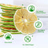 SXETBEAN 3.5oz/100g Dried Lime Slices, Dehydrated Limes, Natural Dried Limes for Cocktails, Crafts, Cake Decoration