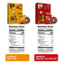 50 Pack, 500g Bob Snail Fruit Roll Ups Natural Fruit Snacks (Mango & Sour Cherry), Vegan, No Added Sugar, Healthy