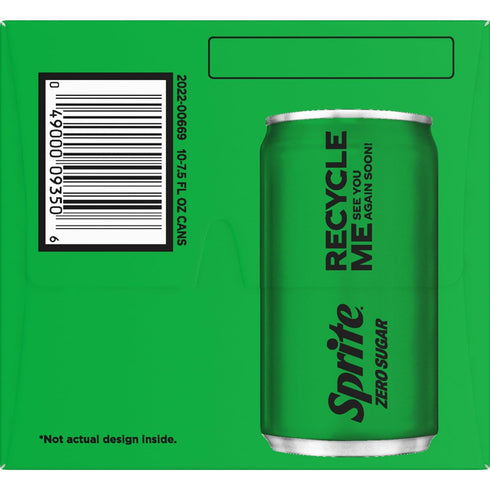 7.5 oz 20 Pack Sprite Lemon Lime Zero Sugar Soda | Diet | fl | | Soft Drink