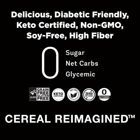 |1 6-Pack RxSugar Cereal Pro Golden Crunch Supports Appetite Control | Non-GMO | Gluten-Free Serving Cups