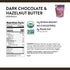 10.6 oz (Pack 6), Love Crunch Organic Dark Chocolate & Hazelnut Butter Granola, of Non-GMO, Fair Trade, by Nature's