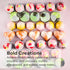 12 Set 0.64 oz Chefmaster Bottle of Candy Colors, True-Tone Shades, Oil-Based, Professional-Grade Dye, Chocolate