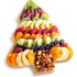 A Gift Inside Season's Greetings Dried Fruit Gift on Reusable Bamboo Christmas