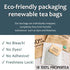 100% Bags,100 Count, Propertea Organic Green Tea Individually Wrapped, Rich in AntioxidantsHot