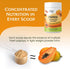 20:1 6 oz Papaya Juice Powder with Natural Papain Digestive Enzyme - Concentrated & Freeze Dried Organic Papaya Juice