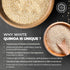 3 lbs Pride Of India Natural White Royal Quinoa | Superior Grade Whole Grain, Jar | Rich in Bold Flavor & High in Plant