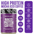 17 NAKED Mocha Latte Protein Coffee - Premium Colombian Iced Coffee Protein Shake Drink, Delicious Keto Friendly