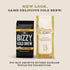 100% 1 LB Bizzy Organic Cold Brew Coffee | Light & Bright Blend | Coarse Ground Coffee | Light Roast | Micro Sifted |