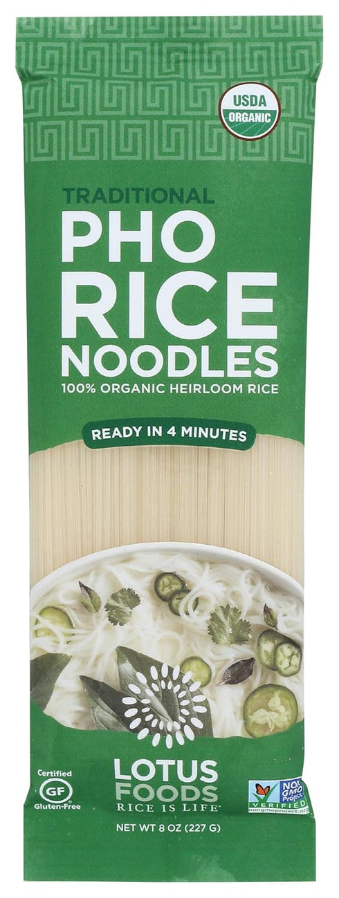 Lotus Foods Noodles Rice Pho Org 8 OZ