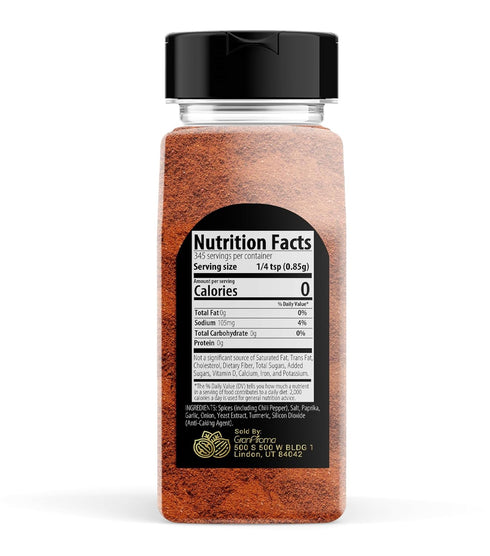 GranAroma Taco Seasoning, 10.4 oz, Mild Heat, Authentic Spice Mix