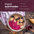 8oz NaturaleBio Organic Acai Powder - Freeze Dried Acai Berry Powder (Freeze Dried) from Brazil - Raw Food from Acai