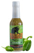 Howler Monkey Sauce Verde - Aji Chombo Inspired Hot Sauce, Gluten Free, Low Sodium, 1-Pack 5oz Bottles