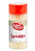 Bakers Choice White Sprinkles for Baking, Jimmies Sprinkles for Ice Cream Toppings, Dairy Free, Kosher 2.8 oz