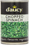 D'Aucy Chopped Spinach - 395g - Pack of 1