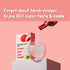 Pack 3 30 Packets LIAF Apple Cider Vinegar | Variety Flavors Apple Lychee Lemon | Individual