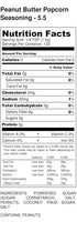 Premium | Peanut Butter Popcorn Seasoning | Large Shaker | Calorie Free | Fat Free | Saturated Fat Free | Cholesterol