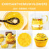 Chrysanthemum Tea, Dried Taiju Bulk Yellow Edible Flowers, Decaffeinated Natural Sweet Herbal Tea, Ideal for Gift, 1.4