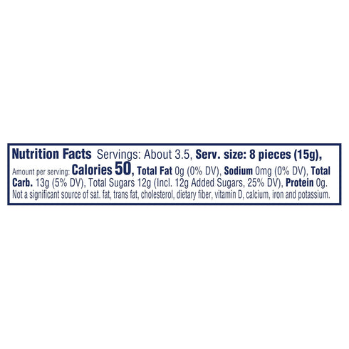 1.8 oz, 36 count SweeTARTS Original, Candy, Roll
