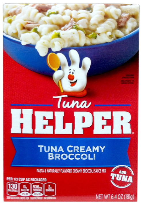 Betty Crocker TUNA CREAMY BROCCOLI Tuna Helper 6.4oz (10 Pack)