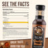 13.5 (Pack 1) Mr. Spice Organic Garlic Steak Sauce, Salt Free Steak Sauce and Marinade, Gluten Free, Low Sodium Sauces